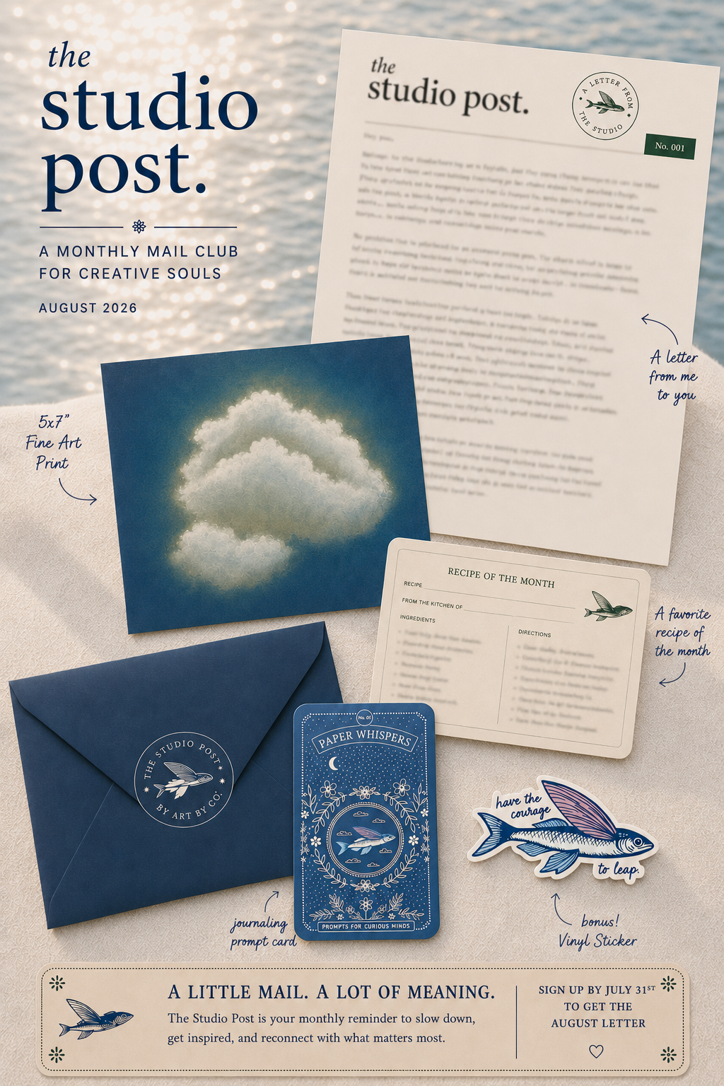 Monthly Mail & Print Club- USA