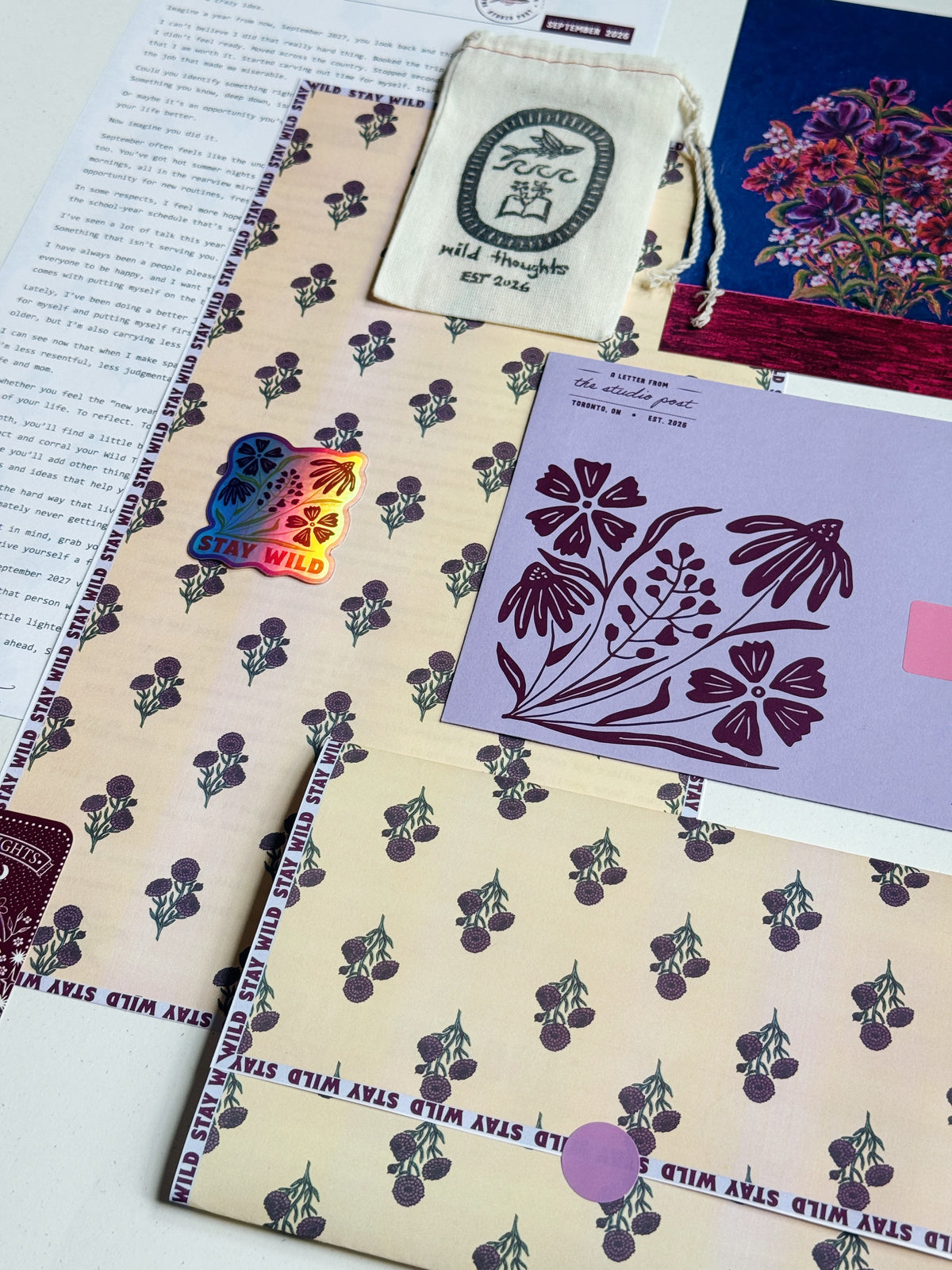 Monthly Mail & Print Club- CANADA