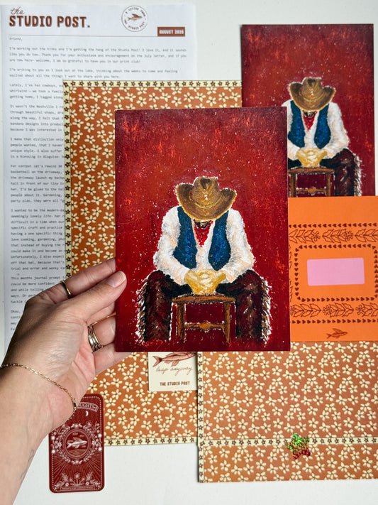Previous Edition: August 2026 Studio Post Letter & Print