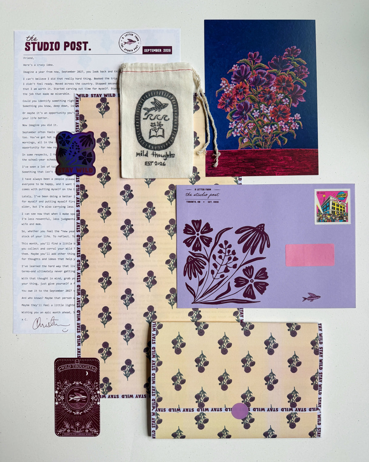Monthly Mail & Print Club- CANADA